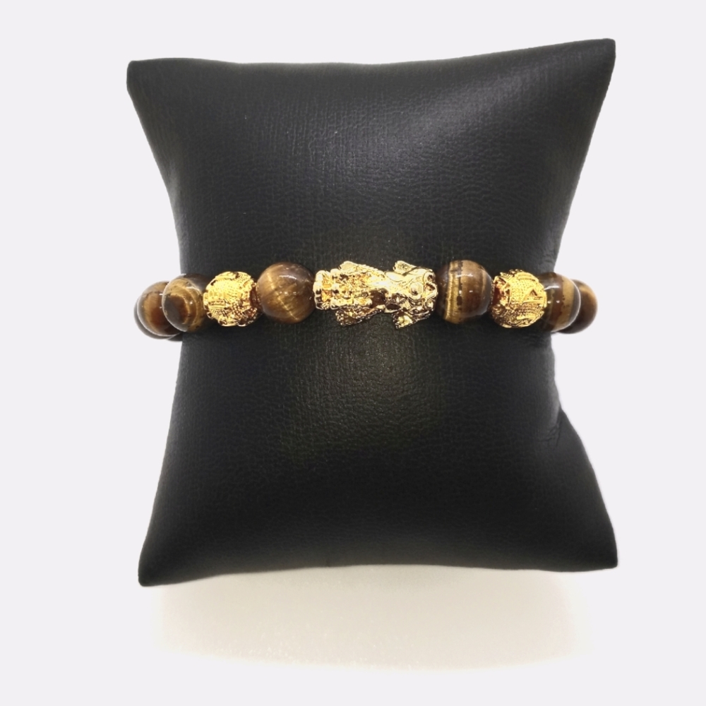 Tigers eye Feng shui wealth bracelet